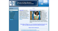 Desktop Screenshot of lawandethicsresource.com